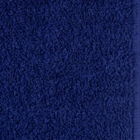 Набор полотенец махровых без бордюр 440 г/м2, 50х90 т.син, 5шт