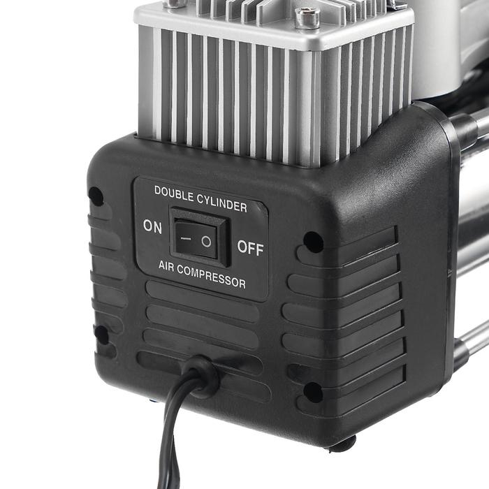 Компрессор автомобильный двухпоршневой AVS KS750D, 75 л/мин, 12 В, 10 атм Компрессор автомобильный двухпоршневой AVS KS750D, 75 л/мин, 12 В, 10 атм