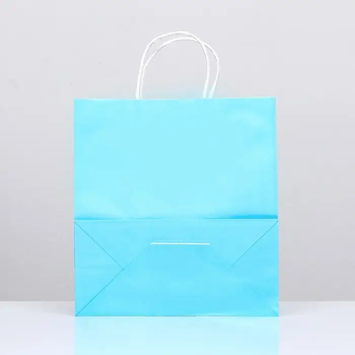 Пакет крафт «Радуга», голубой, 25×12×27 см, 80 г/м², 1 шт. Пакет крафт «Радуга», голубой, 25×12×27 см, 80 г/м², 1 шт.