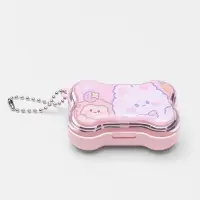 Набор для контактных линз, в футляре с зеркалом, 4 предмета, цвет МИКС