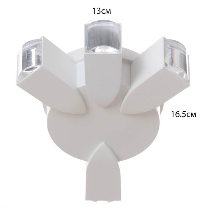 Светильник Светильник "Деко" 4хLED 4Вт 4000К IP66 белый 16х4,3х13 см