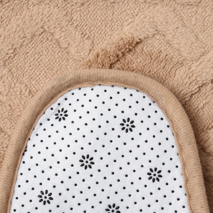 Коврик для ванной Этель Коврик для ванной Этель "Узор", цв. бежевый, 40х50 см