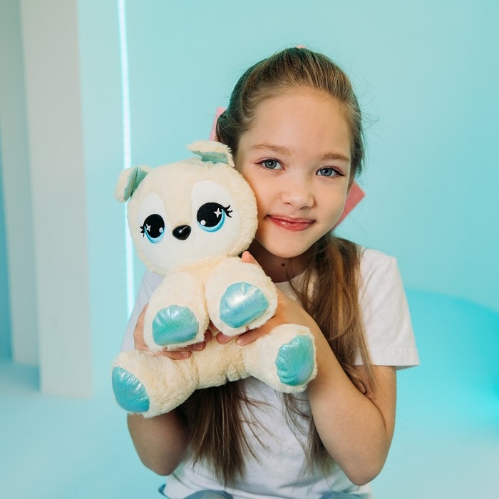 Мягкая игрушка  Мягкая игрушка "Собака", 20 х 17 см