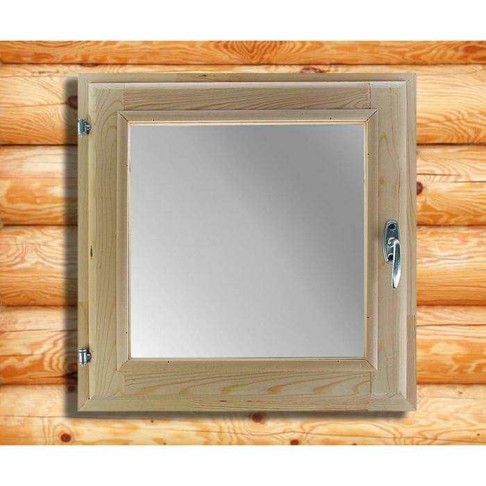 Окно, 50×50см, двойное стекло ХВОЯ Окно, 50×50см, двойное стекло ХВОЯ