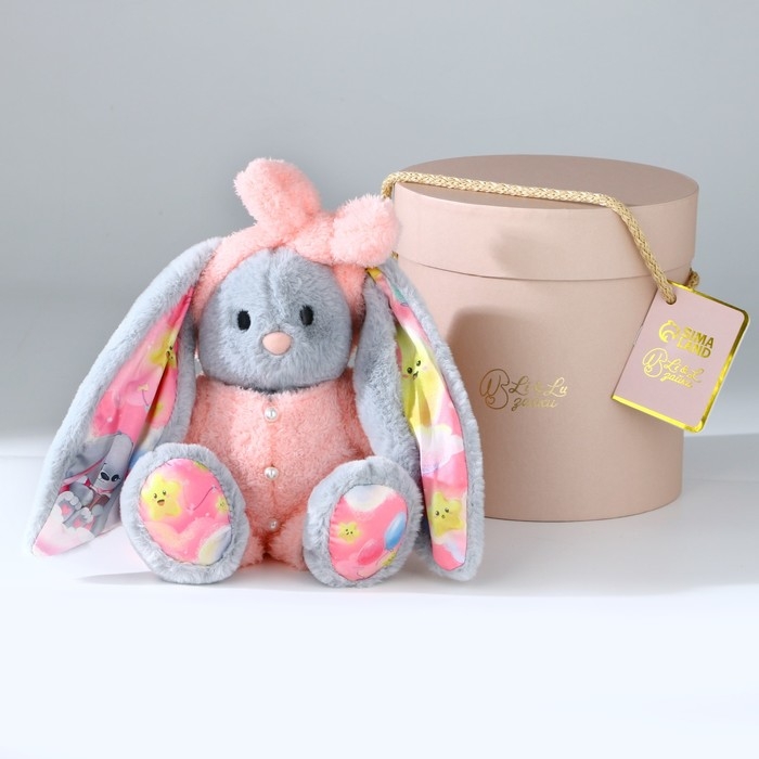 Мягкая игрушка зайка  Мягкая игрушка зайка "Мечтательница Li", заяц