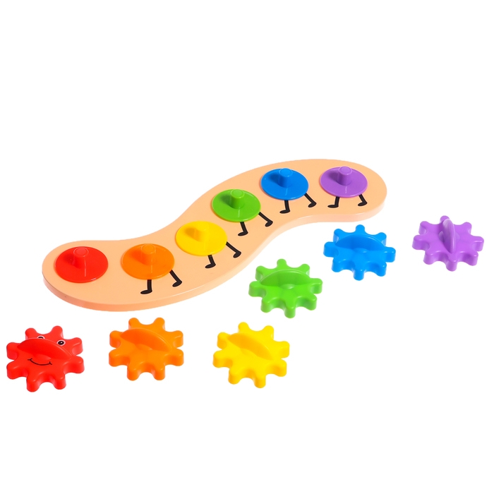 Развивающий сортер «Весёлая гусеница» Развивающий сортер «Весёлая гусеница»