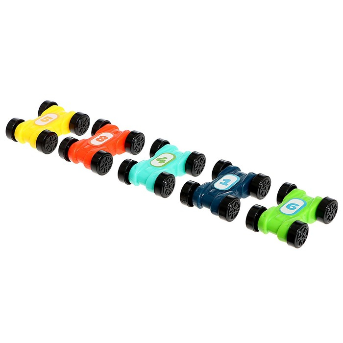 Автотрек развивающий «Гонки по склону», в комплекте 8 машинок Автотрек развивающий «Гонки по склону», в комплекте 8 машинок