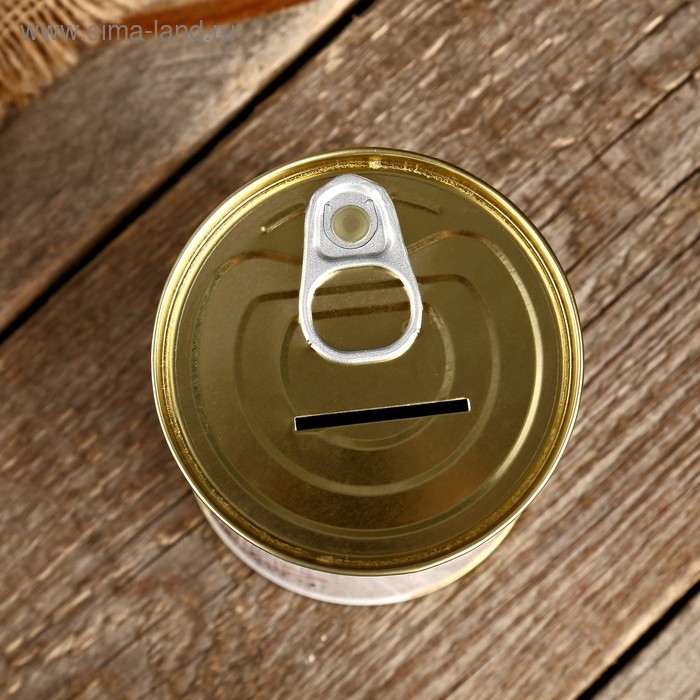 Копилка-банка металл Копилка-банка металл "Счастье сегодня и всегда" 7,3х9,5 см