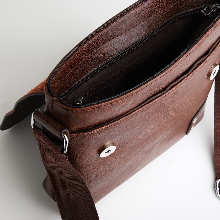 Сумка мужская, цвет коричневый Сумка мужская, цвет коричневый