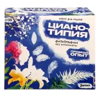 Набор для опытов ЭВРИКИ &laquo;Цианотипия&raquo;, фотографии без фотокамеры