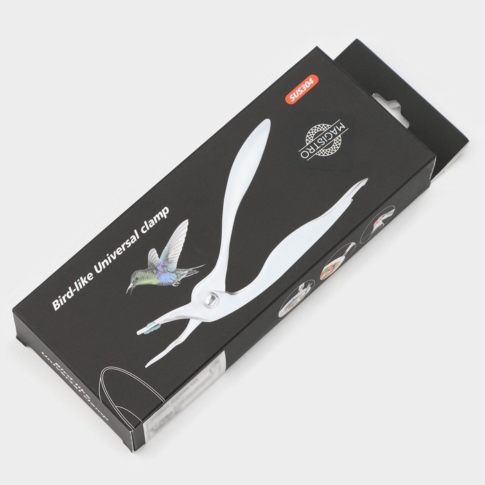 Держатель для сковороды Magistro Sen, 18,7 см, 304 сталь, цвет серебристый Держатель для сковороды Magistro Sen, 18,7 см, 304 сталь, цвет серебристый