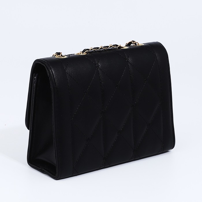 Сумка-мессенджер на магните, цвет чёрный Сумка-мессенджер на магните, цвет чёрный