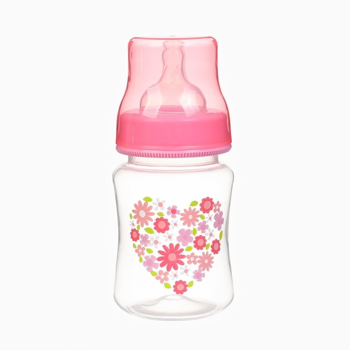 Бутылочка для кормления, ШГ Ø50 180мл., цвет розовый Бутылочка для кормления, ШГ Ø50 180мл., цвет розовый