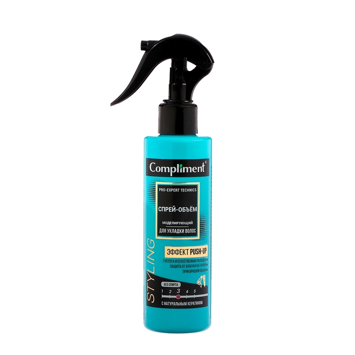 Спрей-объём для укладки волос Compliment Pro-expert technics, моделирующий, 200 мл Спрей-объём для укладки волос Compliment Pro-expert technics, моделирующий, 200 мл