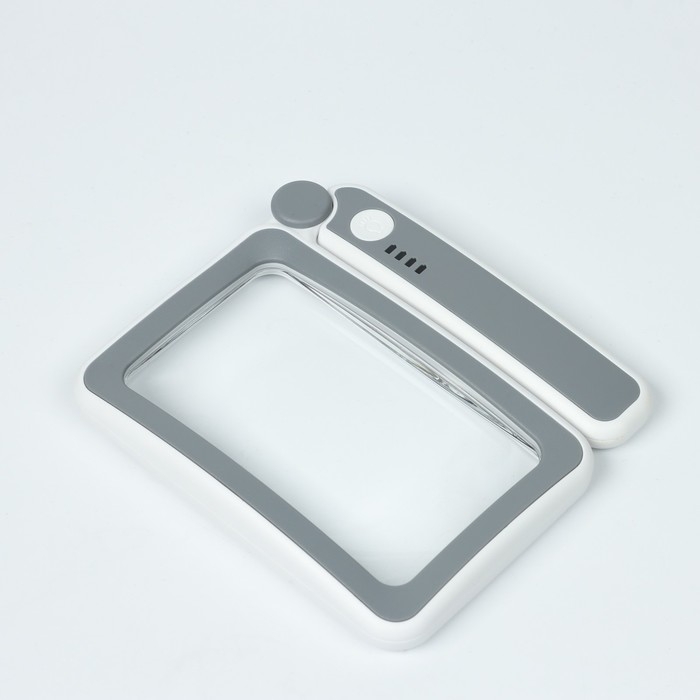 Лупа складная, кратность 4, линза 105*60мм, подсветка Лупа складная, кратность 4, линза 105*60мм, подсветка