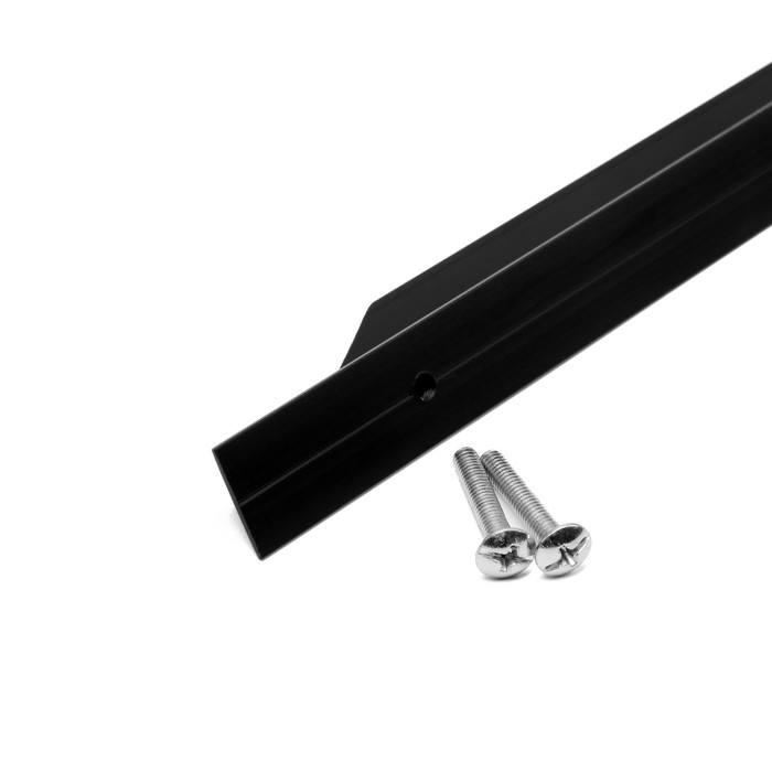 Ручка мебельная CAPPIO, м/о=128 мм, длина 200 мм, цвет черный Ручка мебельная CAPPIO, м/о=128 мм, длина 200 мм, цвет черный