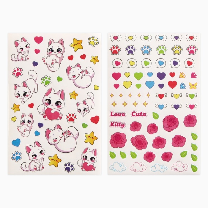 Заколки для волос «Самая необыкновенная» с наклейками, 8.5 х 13 см Заколки для волос «Самая необыкновенная» с наклейками, 8.5 х 13 см