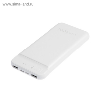 Внешний аккумулятор Luazon PB-29, Li-Pol, 10000 мАч, 2 USB, Type-C, microUSB, 2.1 A/1 A