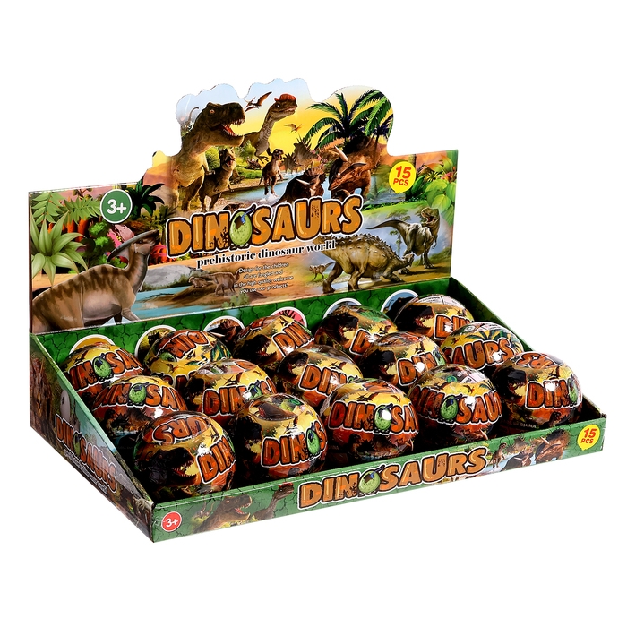Игрушка-сюрприз в шаре «Мир динозавров»