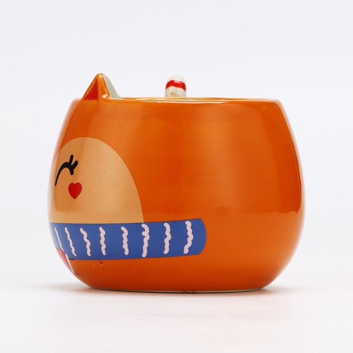 Новый год. Кружка керамическая«Белочка», 400 мл Новый год. Кружка керамическая«Белочка», 400 мл