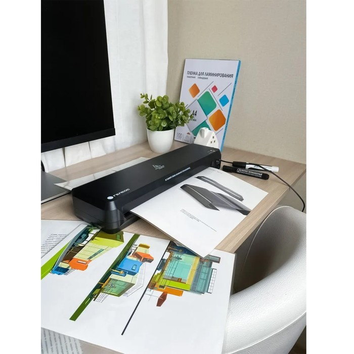 Ламинатор A3 75-150 мкм, 2 вала, скорость 30 см/мин, Гелеос  Ламинатор A3 75-150 мкм, 2 вала, скорость 30 см/мин, Гелеос "ЛМ A3-2R"