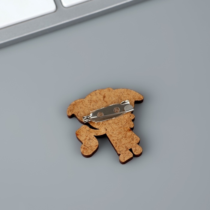 Значок деревянный «Запах свободы», 3,4 х 3,3 см Значок деревянный «Запах свободы», 3,4 х 3,3 см