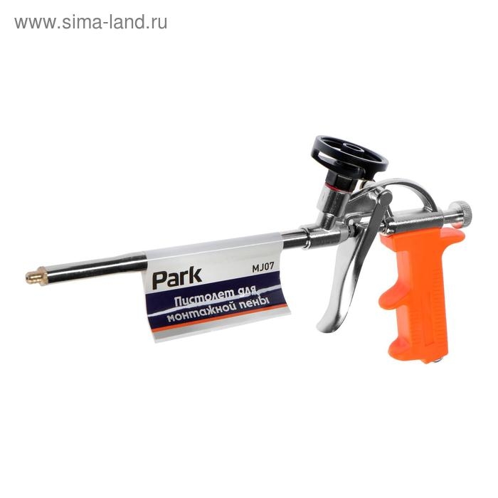 Пистолет для монтажной пены Park MJ07, никилевое покрытие Пистолет для монтажной пены Park MJ07, никилевое покрытие