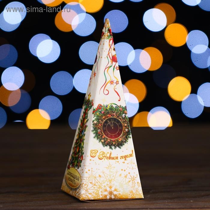 Новый год. Набор шоколадных конфет «Ёлочка», белая, 105 г Новый год. Набор шоколадных конфет «Ёлочка», белая, 105 г