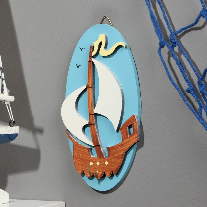 Вешалка Вешалка "Корабль" 15*8см