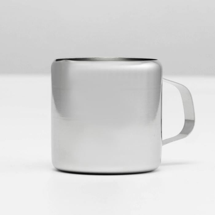 Молочник питчер из нержавеющей стали, 150 мл, цвет хромированный Молочник питчер из нержавеющей стали, 150 мл, цвет хромированный