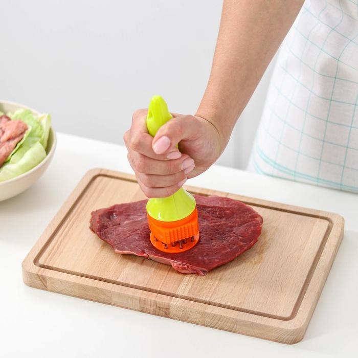 Тендерайзер для мяса Доляна «Космос», 18,5 см, цвет МИКС Тендерайзер для мяса Доляна «Космос», 18,5 см, цвет МИКС