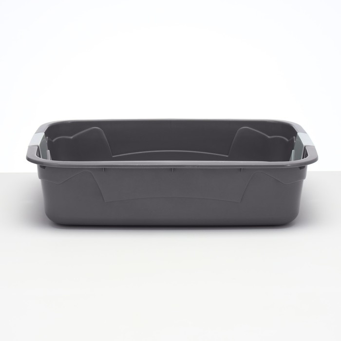 Туалет с сеткой, 45х34х15 см, серый Туалет с сеткой, 45х34х15 см, серый