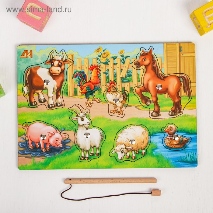 Пазл «Чей малыш?», магнитики Пазл «Чей малыш?», магнитики