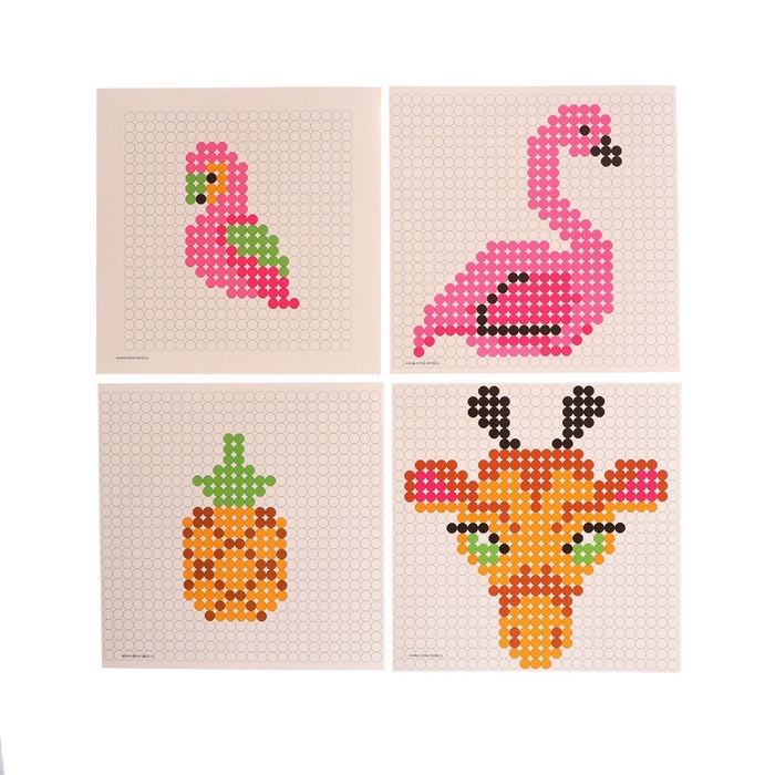 Термомозаика «Тропики» с пинцетом Термомозаика «Тропики» с пинцетом