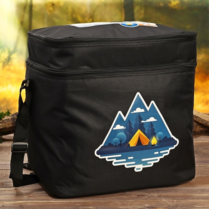 Термосумка «Перекус», 2 отсека, 30 литров Термосумка «Перекус», 2 отсека, 30 литров