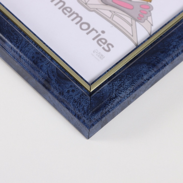 Фоторамка пластик Фоторамка пластик "Пиксель" 10х15 см, бирюза