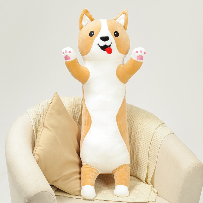 Мягкая игрушка-подушка «Корги», 90 см Мягкая игрушка-подушка «Корги», 90 см