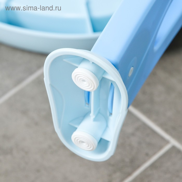 Детская накладка - сиденье на унитаз «Пингвин», цвет голубой Детская накладка - сиденье на унитаз «Пингвин», цвет голубой