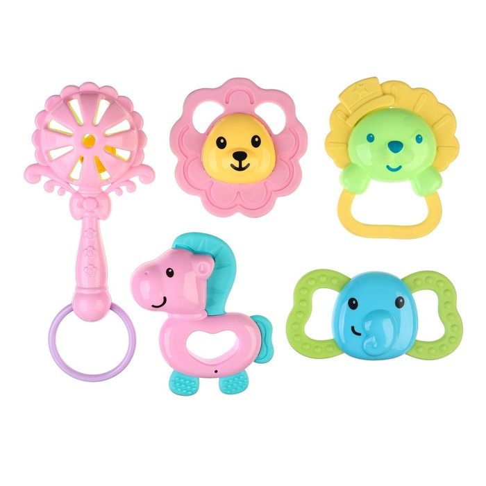 Набор погремушек «Собери меня», 5 шт., Крошка Я Набор погремушек «Собери меня», 5 шт., Крошка Я