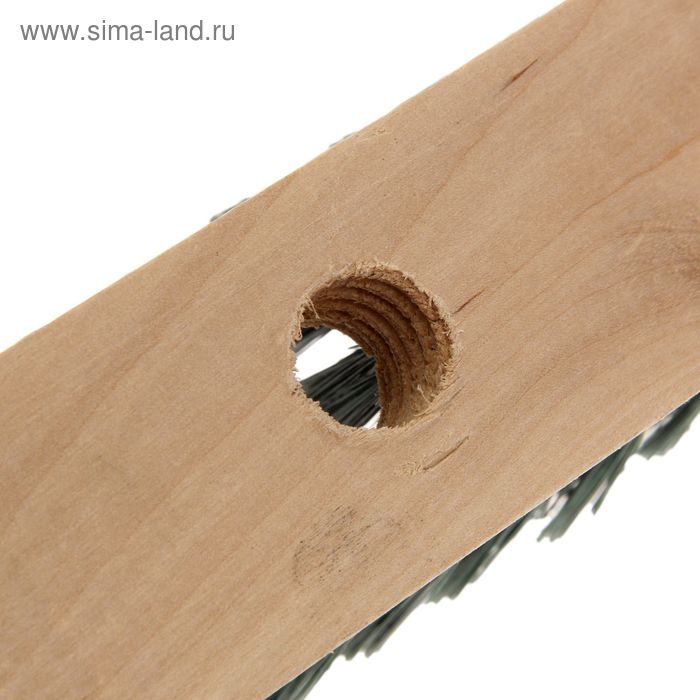 Щётка для подметания пола, с резьбой, 25×5 см Щётка для подметания пола, с резьбой, 25×5 см