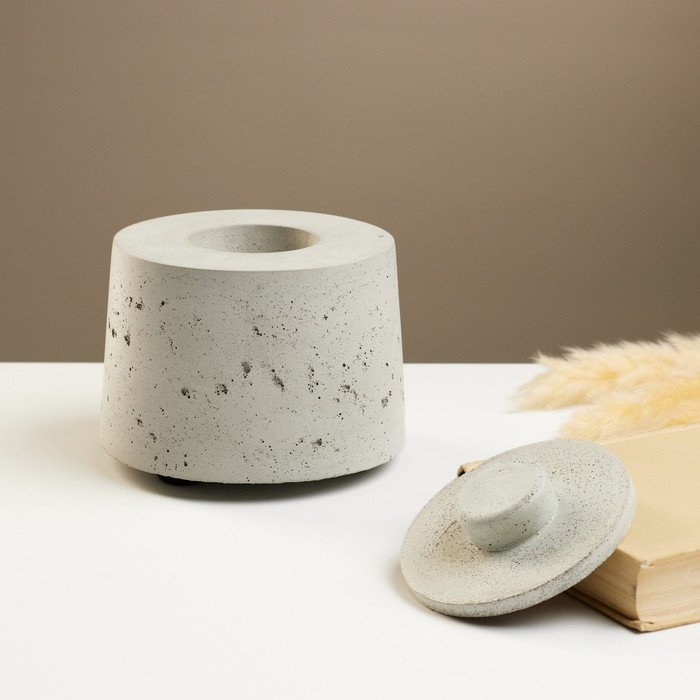 Биокамин настольный Биокамин настольный "Цилиндр" 14 х 11 см, топливо и спички в комплекте