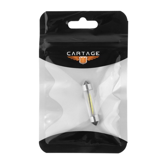 Автолампа светодиодная C5W, 12 В, 2 СОВ, 39 мм, 2.5 Вт, свет белый Автолампа светодиодная C5W, 12 В, 2 СОВ, 39 мм, 2.5 Вт, свет белый