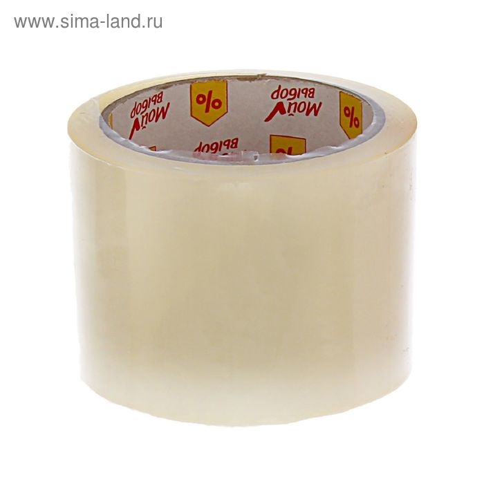 Клейкая лента Клейкая лента "Мой выбор", прозрачная, 72 мм х 66 м, 40 мкм