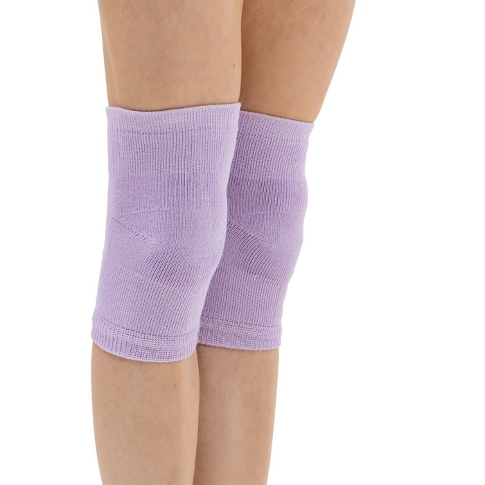 Наколенники для гимнастики и танцев Grace Dance №2, р. S, цвет сиреневый