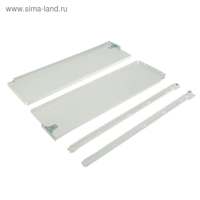 Металлобоксы, L=500 мм, H=150 мм, белый Металлобоксы, L=500 мм, H=150 мм, белый