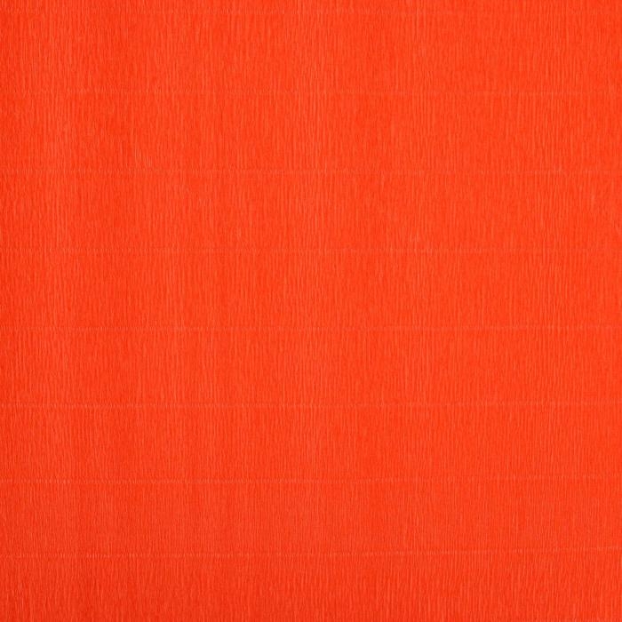Бумага для поделок и упаковки, гофрированная, оранжевая, 0,5 х 2,5 м Бумага для поделок и упаковки, гофрированная, оранжевая, 0,5 х 2,5 м