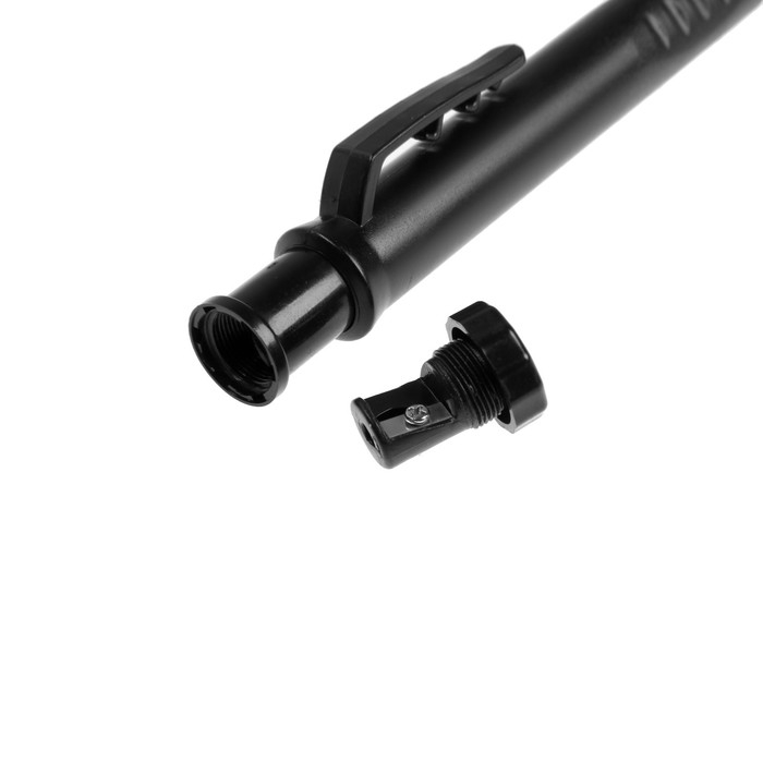 Карандаш механический ТУНДРА, с набором грифелей, 6 штук, черные Карандаш механический ТУНДРА, с набором грифелей, 6 штук, черные