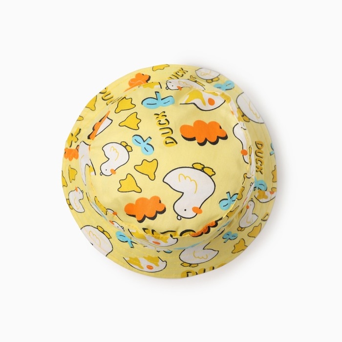 Панама детская, цвет желтый, размер 52 Панама детская, цвет желтый, размер 52