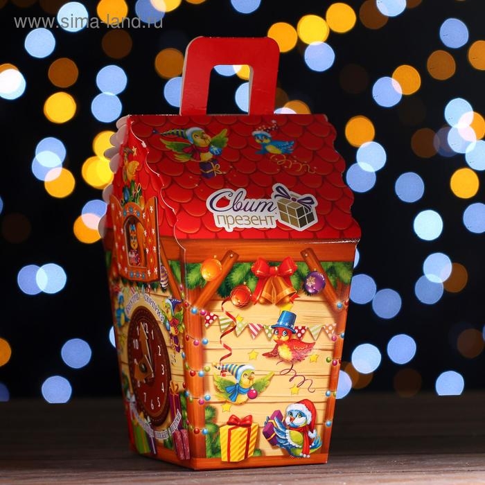 Новогодний подарок «Лесная избушка» 500 г Новогодний подарок «Лесная избушка» 500 г