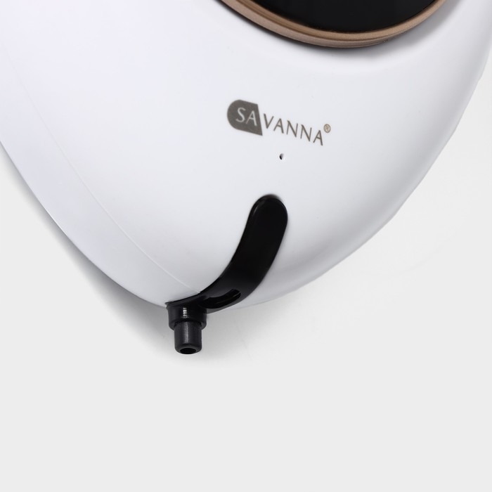 Дозатор - диспенсер для мыла SAVANNA, сенсорный, 300 мл, цвет белый Дозатор - диспенсер для мыла SAVANNA, сенсорный, 300 мл, цвет белый